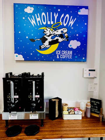 Wholly Cow Ice Cream and Coffee by null