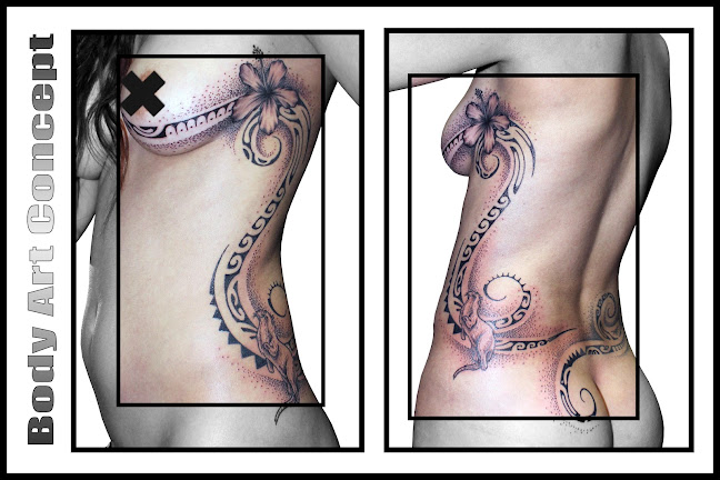 Body Art Concept - Tatoueur
