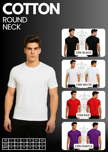 COTTON ROUND NECK T-SHIRT post image