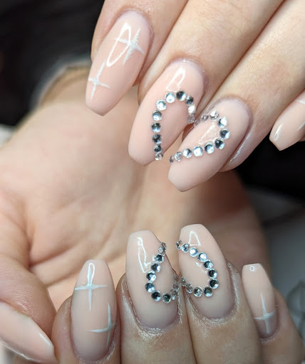She's Painting Nails