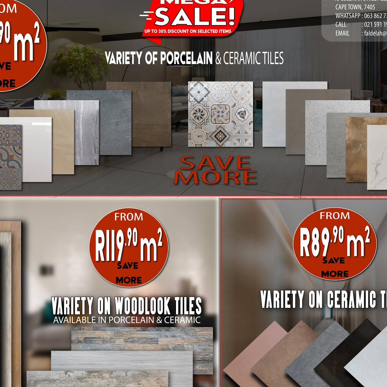 TILE FACTORY SHOP Tile Shop in Elsies Rivier
