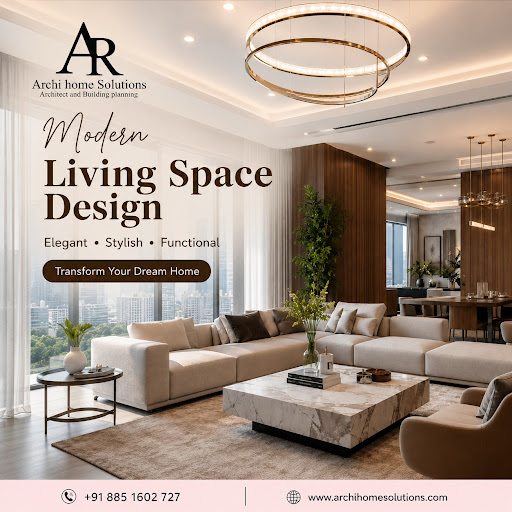 Transform your home with modern living space design by Archi Home Solutions. We create stylish, f… post image