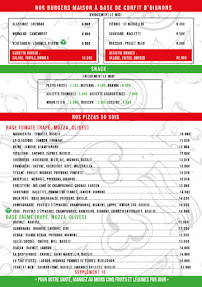 Menu La Buisseria Page 2