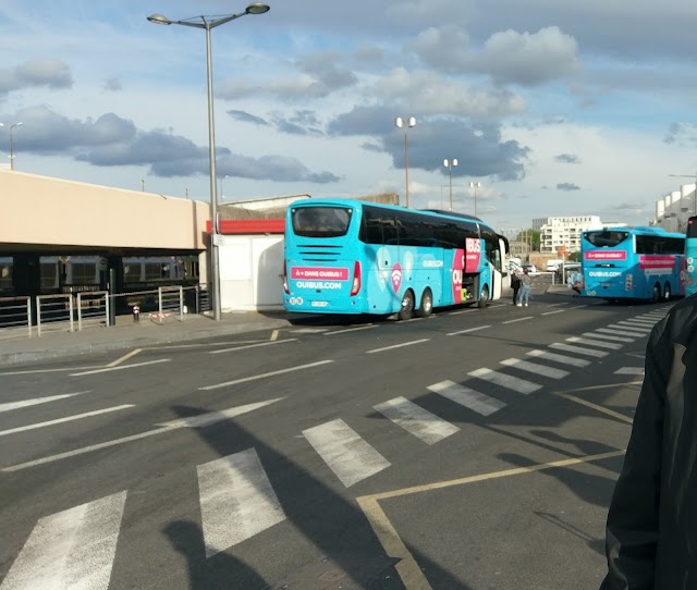 Arrêt ouibus gare de bercy