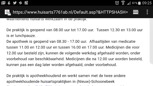 Huisartsenpraktijk Schoonebeek - Thumbnail