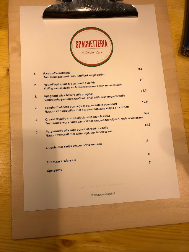 Spaghetteria Korte Koestraat