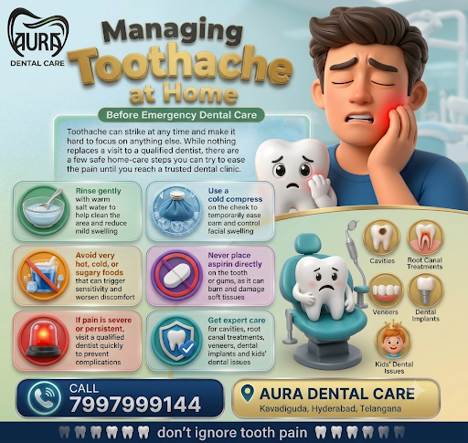 Toothache can strike at any time and make it hard to focus on anything else. While nothing replac… post image