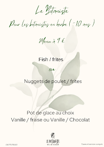 Menu Le Botaniste Page 3