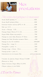 Photo n°11 de Elodie L'Éveil des Fâmes à Chailly-en-Gâtinais (Centre de bien-être)