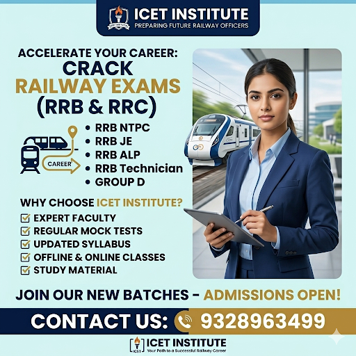 🎯 Master the Railway: Specialized coaching for RRB NTPC, JE, ALP, Technician, & Group D post image