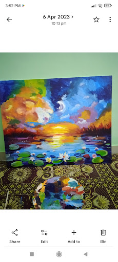 24"*36"inch canvas painting post image