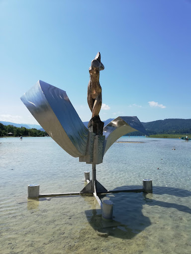 Skulptur im See - Thumbnail