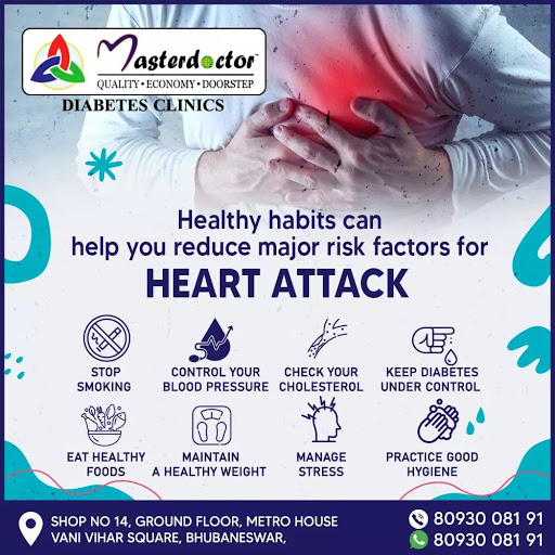 Maintaining healthy habits can help you reduce major risk factors for #heartattack. post image
