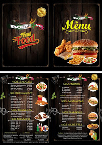Menu Bouzzine Page 1