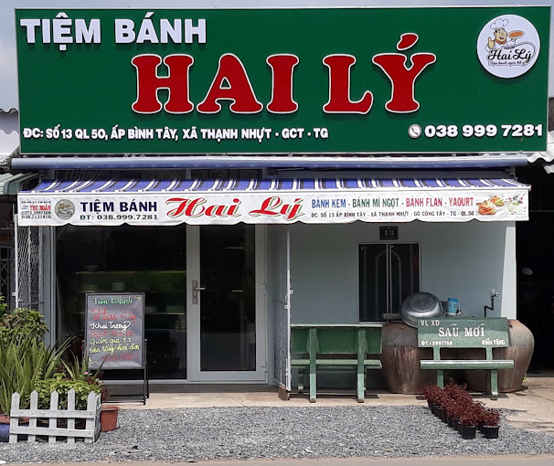 Tiệm Bánh Hai Lý, Số 13, QL50, Ấp Bình Tây, Gò Công Tây, Tiền Giang