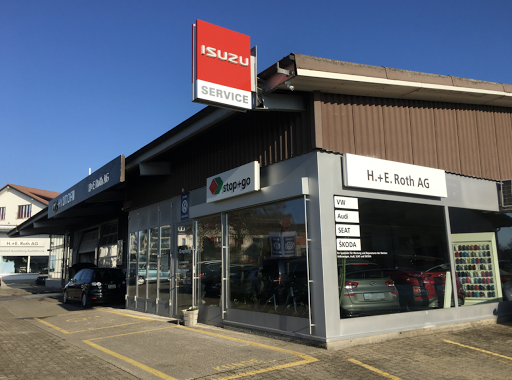 H.+E. ROTH AG, Garage und Landmaschinen Logo