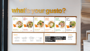 gusto! - healthy bowls & wraps by null