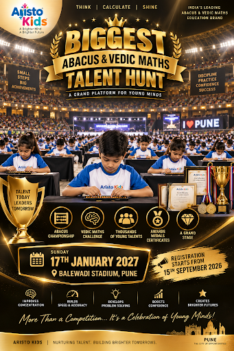 🏆 ARISTO KIDS INTERNATIONAL TALENT HUNT 2027 - ABACUS & VEDIC MATHS