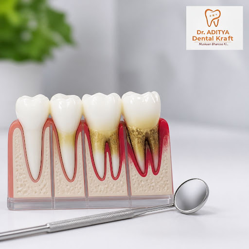 Bleeding gums, bad breath or loose teeth can be early signs of gum disease. At Dr. Aditya Dental… post image