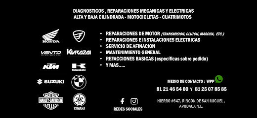Palsso Taller de Motocicletas y Venta de Refacciones