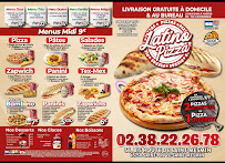 Menu Latino Snack Pizza Page 1