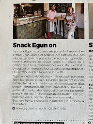 Photo n°16 de Egun On - Snack (Local - Food) à Ciboure (Pizzeria)