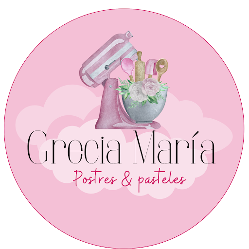 Pasteles Grecia María Logo