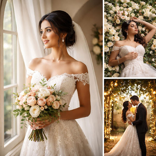 Planning your dream wedding and looking for fresh, creative bridal portrait ideas? At Frame Eleve… post image