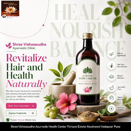 Shree Vishwasudha Ayurvedic Clinic offers holistic Ayurvedic treatments, Panchakarma therapies, a… post image