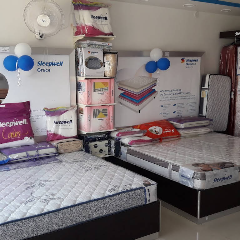 Sleepwell bed showroom near me deals