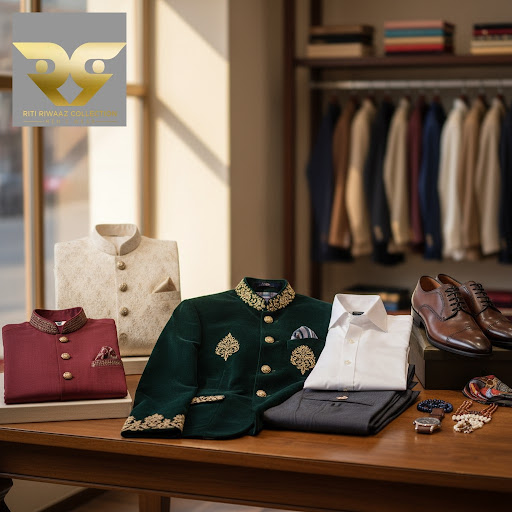 Get festive-ready with timeless style at Riti Riwaaz Collection in Kamla Nagar. From elegant ethn…