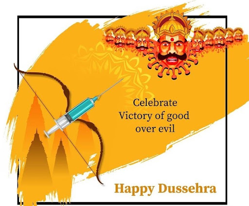🎉 This Dussehra, let’s celebrate the victory of good health over illness and positivity over neg… post image