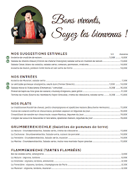Menu Restaurant Au Bon Vivant Page 5