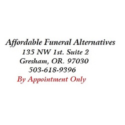 Affordable Funeral Alternative