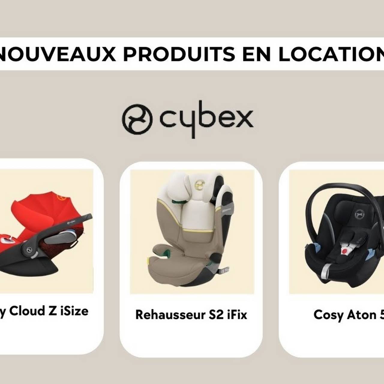 Location cosy Réunion - Siege auto pour bébé - Lilo Bebe