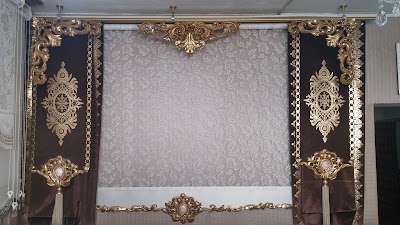 Golden Metal Curtain Accessories