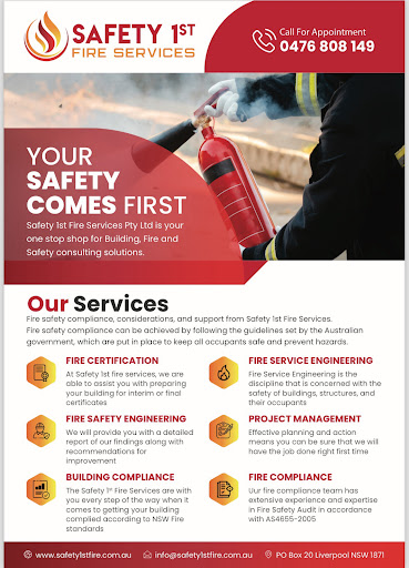Safety 1st Fire Services | Fire certification Wetherill park | Building compliance Prestons | Annual Fire smithfield - Thumbnail