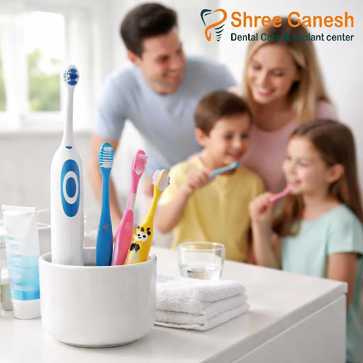 Confused about which toothbrush is best for your family? At Shree Ganesh Dental Care in Godadara,…