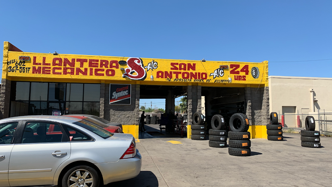 Llantera San Antonio 24 Horas - 24 Hours Tire Shop - Used Tire in Phoenix