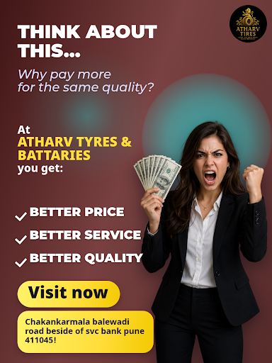 ATHARV TYRES & BATTARIES offers reliable bike and scooter services, quality spares, and a wide ra… post image