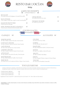 Menu Resto Bar l'océan Page 3