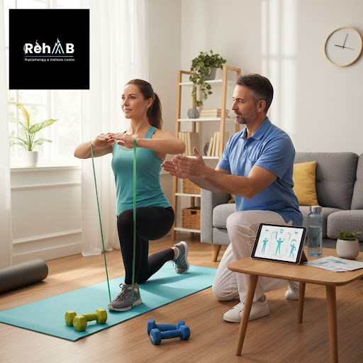 Sticking to the right home exercise plan can speed up healing, reduce pain, and prevent future in… post image