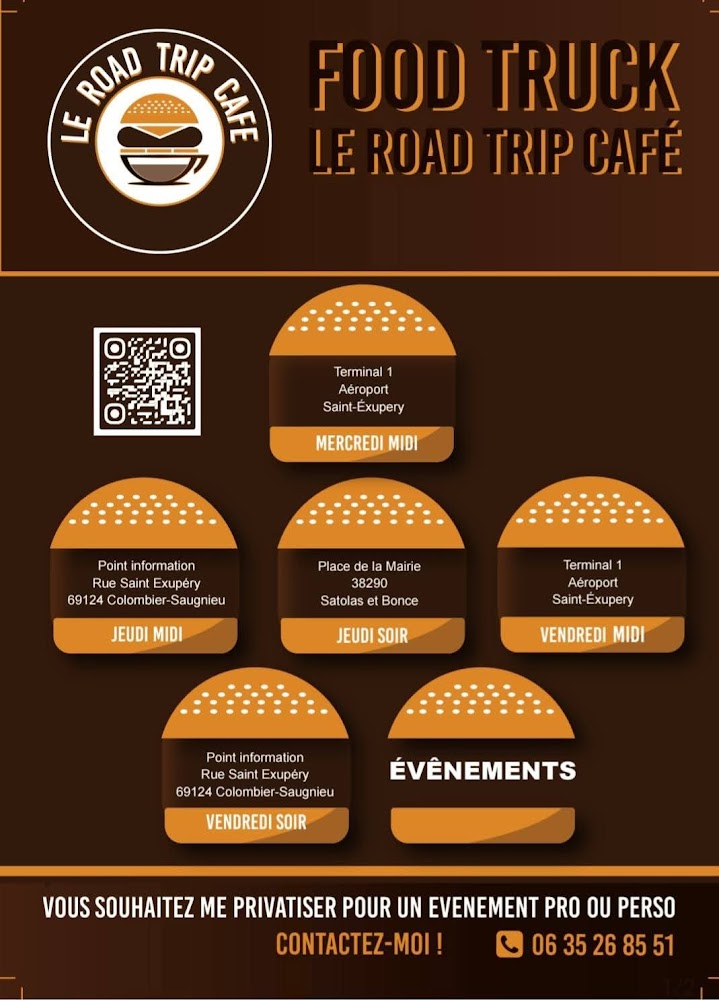 Food Truck Le Road Trip Café - Terminal 1 Aéroport St exupery