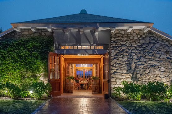 The Stone Barn at Sebago Lake by null