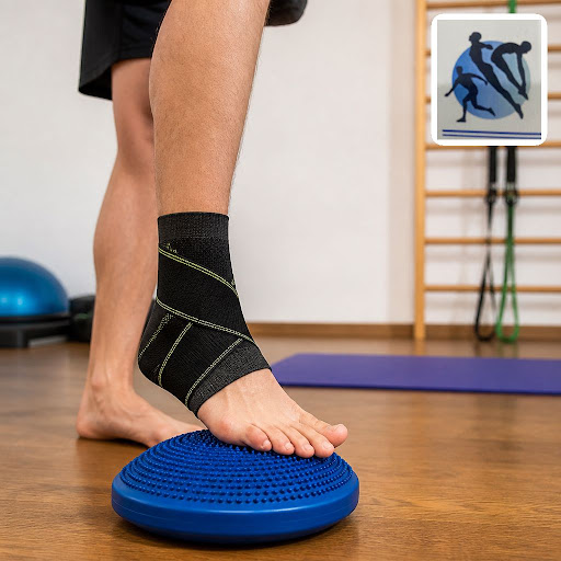 Ankle sprain slowing you down? At Neurology And Physiotherapy Clinic in Dwarka, New Delhi, we foc…
