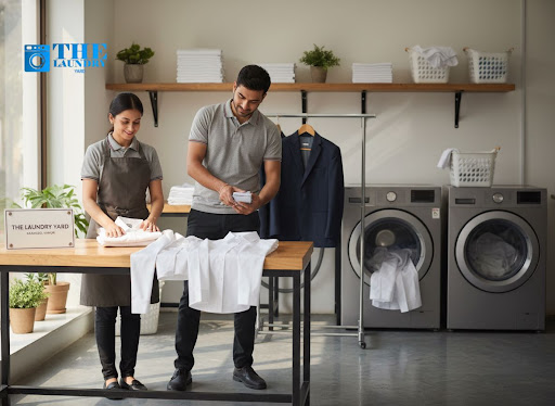 Busy schedule, piling clothes and no time to wash, dry and iron? The Laundry Yard in Kakadeo, Kan… post image