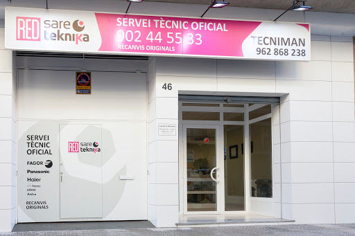 TECNIMAN SAT Oficial Fagor Cata Centro Confort Thermor Edesa Amica Aspes Tesy Franke Mepamsa