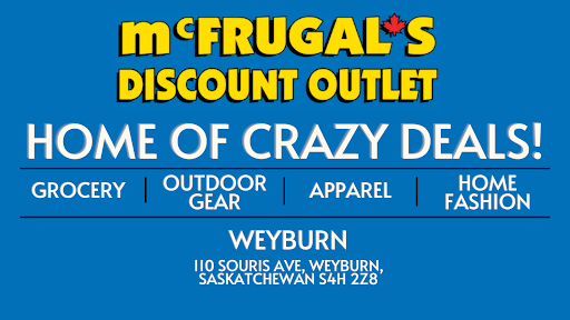 McFrugal's Discount Outlet & Outdoors Store - Weyburn - Thumbnail