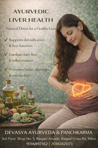 Devasya Ayurveda & Panchkarma, located at Raspan Cross Road, Nikol, Ahmedabad, offers holistic Ay… post image