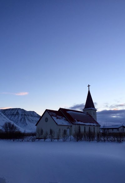 Photos of Flateyri Church
